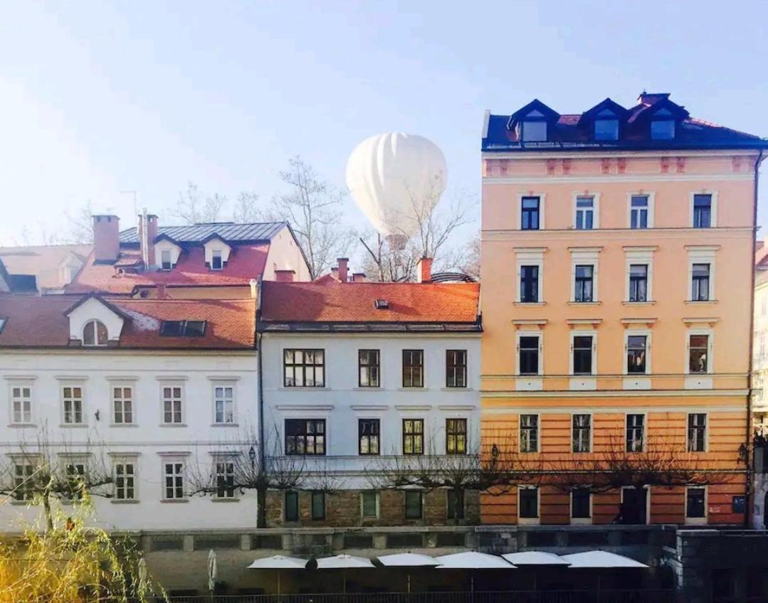 Apartment In The Heart Of Lublaň Exteriér fotografie